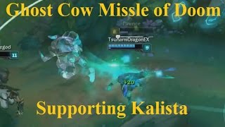 Kalista Supporting Full Gameplay  How to Support Kalista as Alistar [upl. by Meit]