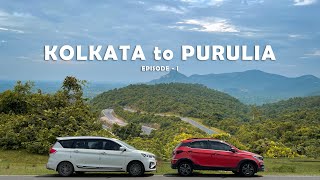 Kolkata to Purulia  Car got stuck at Ajodhya Hill  ভয়ানক রাত কাটালাম অযোধ্যা পাহাড়ে  EP 1 [upl. by Healy587]