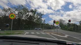 Driving around Mudgeeraba up and down Tallai RoadGold CoastQueensland Australia [upl. by Ttenaej]