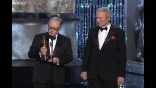 Ennio Morricone receiving an Honorary Oscar® [upl. by Childs602]