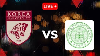 Korea University vs Konkuk University  Korean University Basketball League LIVE [upl. by Aileahcim750]