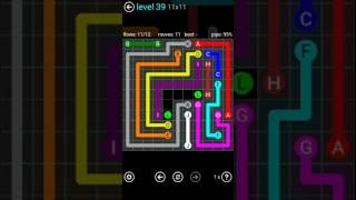 flow free interval pack level 2145 solution [upl. by Kam557]