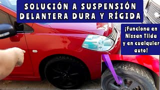 Suspensión dura y rígida del Nissan Tiida Solución [upl. by Oman132]