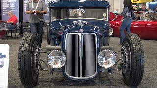 Award Winning 1934 Ford Pickup with 347 ci 8stack injection at SEMA [upl. by Kyla419]