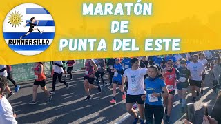 Así es una MARATÓN en PUNTA DEL ESTE 🇺🇾 2022 [upl. by Lednew]