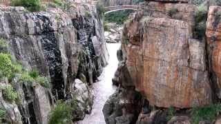 Great View at Bourkes Luck Potholes Blyde River Canyon South Africa [upl. by Llerot]