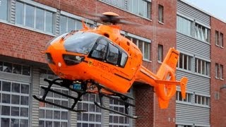 Hubschrauber Landung und Start in Wuppertal [upl. by Nnoved]