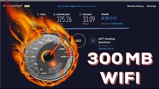 Virgin Media 300MB Broadband Speedtest  Review [upl. by Silvio]