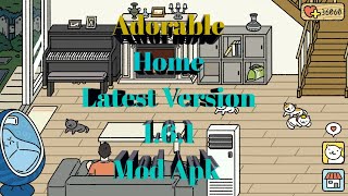 HOW TO DOWNLOAD ADORABLE HOME MOD APK LATEST VERSION 161 [upl. by Richel]