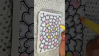 Zentangle illusion drawing  mandala 3d drawing stepbysteppaintingforbeginners [upl. by Knowles]