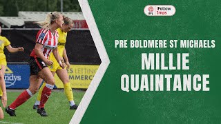 Millie Quaintance pre Boldmere St Michaels [upl. by Kelila]