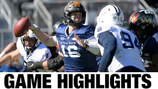 Hula Bowl  2023 College Football Highlights [upl. by Nivanod]