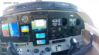 Extra 400 Flight Video with G500 Installed [upl. by Nomyaw]