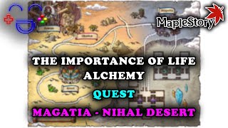 The Importance of Life Alchemy  Nihal Desert  Maplestory [upl. by Gleason]