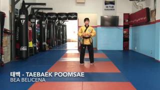 Taebaek Poomsae [upl. by Eetnod672]