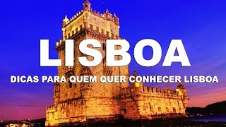 Lisboa Ep1  Dicas para quem quer conhecer Lisboa  Portugal [upl. by Caia22]