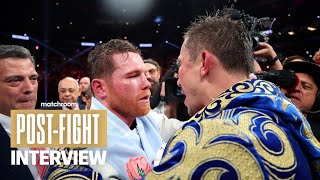 Trilogy settled Canelo Alvarez and Gennadiy Golovkin postfight interviews [upl. by Keheley]