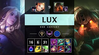 Lux Support vs Nautilus Super CC  EUW Master Patch 1420 [upl. by Lydie]