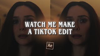 watch me make a tiktok edit directional blur  after effects [upl. by Annunciata250]