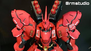 RG 1144 SAZABI Speed build Review [upl. by Neirda]