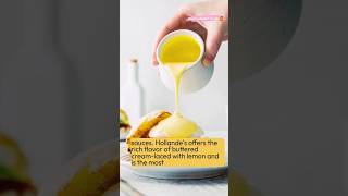 Hollandaise sauce and uses  part of mother sauce historyfactsdaily hollandaise saucenation [upl. by Alo866]