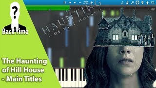 The Haunting of Hill House  Main Titles Piano Cover  Sheets amp Midi [upl. by Remus]