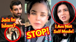 Hamza Ali Abbasis Controversial Beliefs Mahira Khan Says I Am Not Self Made Sabih Sumair Updates [upl. by Hollah]