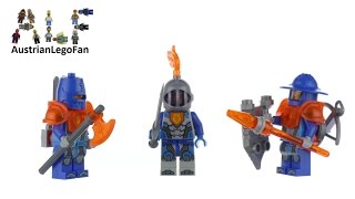 Lego Nexo Knights 853676 Accessory Set 2017  Lego Speed Build Review [upl. by Areit]