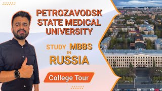 Petrozavodsk State Medical University  Study MBBS in Russia  Campus Tour [upl. by Kcired793]