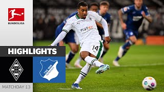 Plea amp Ngoumou clinch victory  Borussia Mgladbach  Hoffenheim 21  Highlights  MD 13 – BL 2324 [upl. by Torruella]