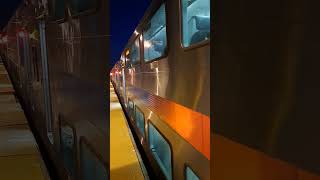 High Bridge Bound NJT Bombardier Bilevel train entering and leaving Roselle Park [upl. by Redmer767]