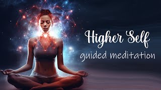 A Deeper Connection with Your Higher Self Guided Meditation [upl. by Nedyah39]