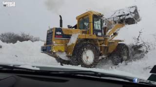 BORBA ZA ZAVEJANU TRUDNICU NA PEŠTERI  SJENICA  JANUAR 2017 [upl. by Ahsyekat973]