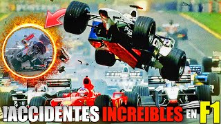 TOP 10 Accidentes MÁS DRAMÁTICOS En La F1 [upl. by Barbuto321]