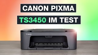 Canon Pixma TS3450 im Test Ein unschlagbar günstiger Drucker – Testventure [upl. by Ronny290]