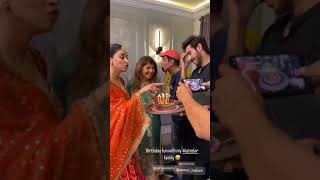 Mehru bridal look at birthday celebration  iqtidar  Anmol Baloch  Ali Raza greentv iqtidar [upl. by Enreval]