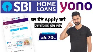 How to Apply for SBI Home loan from YONO App Live 🔴 Preapproved Loan [upl. by Tori]