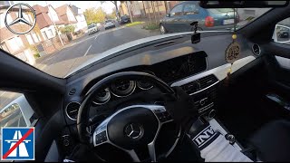 Mercedes Benz C250 CDI AVANTGARDE 7G TRONIC AMG PAKET POV SHORT TEST DRIVE CITY 10 [upl. by Ezarra4]