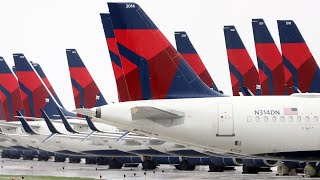 Delta Drags Down Airline Stocks With Weak Outlook [upl. by Gifferd]