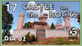 RUST CASTLE on the ROCKS 17  Nos QUITAN la QUARRY  Gameplay Rust Español [upl. by Llerdnod312]