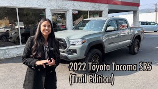 2022 Toyota Tacoma SR5 Trail Edition [upl. by Maurilla]