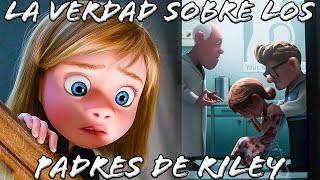 La Verdad Sobre Los Padres De Riley  Todas Las Películas Pixar Están Conectadas [upl. by Aketahs481]