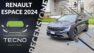 RECENSIONE RENAULT ESPACE 2024 7 posti e tanta tecnologia a bordo [upl. by Hanan]