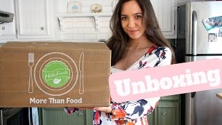 Hello Fresh Unboxing Is it worth it LIVE DEMO [upl. by Paquito]