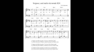 Seigneur seul maître du monde B24 musescore open shot [upl. by Akinnor491]