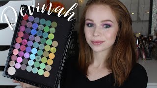 My Devinah Cosmetics Collection  Swatches  Review SingleShadowSaturday [upl. by Nauqahs]