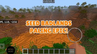 Syauqi Ali Shofian  Seed Badlands Minecraft Yang Wow [upl. by Nalyk52]