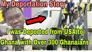 BREAKING SHOWBOY TALKS ABOUT HOW HE WAS DEPORTED WITH OVER 300 GHANAIANS IN USA🔥 [upl. by Nahtnhoj186]