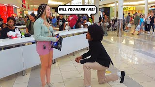 Proposing To Strangers Prank [upl. by Llehcear]