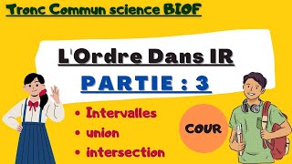 ordre dans r tronc commun BIOF Partie3 [upl. by Dilan]